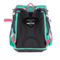 oxybag Schultaschenset 3-teilig PREMIUM COOL Flamingo
