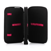 oxybag Federpenal Double STYLE black Flowers