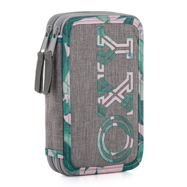 oxybag Federpenal Double STYLE grey Flowers
