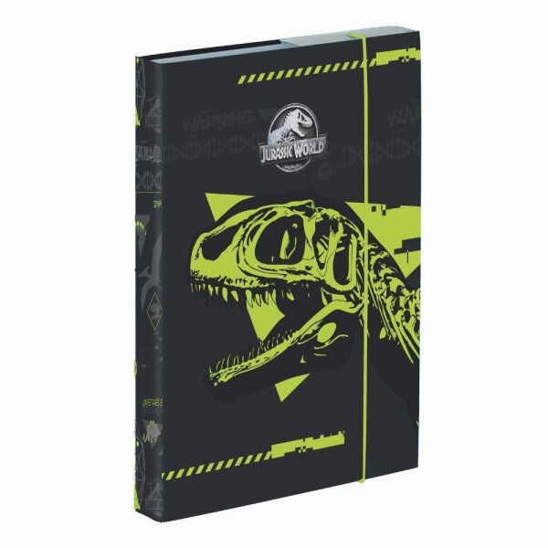 oxybag Heftbox A5 Jurassic World green