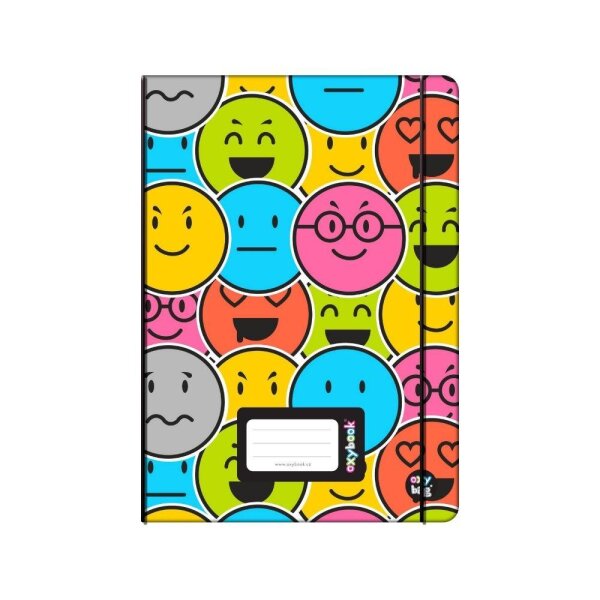 oxybag Oxybook PP Notizheft DIN A5 40 Blatt liniert Smile