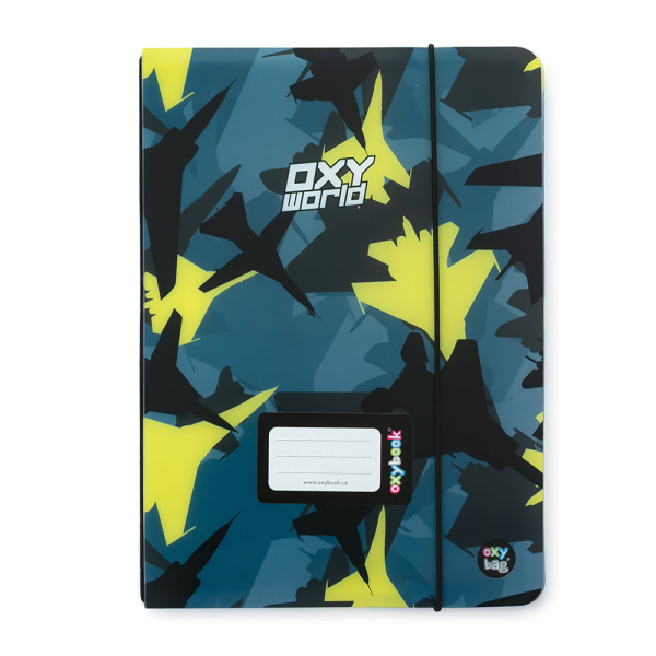 oxybag Oxybook PP Notizheft DIN A5 40 Blatt liniert Camo Flight