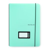 oxybag Oxybook PP DIN A5 40 Blatt liniert PASTELINI green