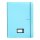 oxybag Oxybook PP DIN A4 40 Blatt liniert PASTELINI blue