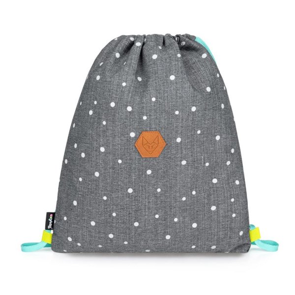 oxybag Turnbeutel OXY SCOOLER grey dots