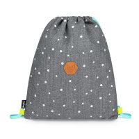 oxybag Turnbeutel OXY SCOOLER grey dots