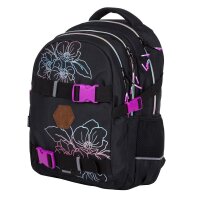 oxybag Schulrucksack OXY ONE Flowers pink