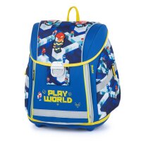 oxybag Schultasche PREMIUM LIGHT Playworld blue