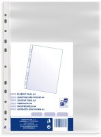 KARTON P+P Klarsichthülle A4 PP 80 my, 100 Stück
