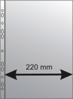 KARTON P+P Klarsichthülle A4+ PP 150µm, 25...