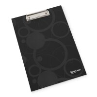 oxybag Klemmbrett DIN A4 BLACK AND WHITE schwarz