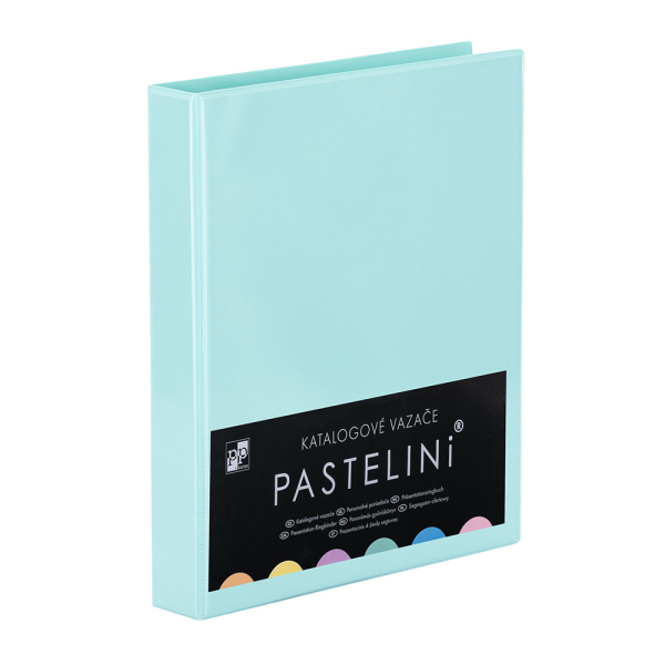 oxybag Präsentations- Ringbuch 4-Ring DIN A4 PASTELINI 3,0 cm green
