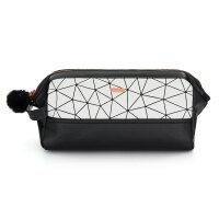 OxyLady Kosmetiktasche HOLIDAY Black & White