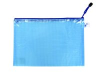 oxybag Reißverschluss-Tasche DIN A4 MESH blau