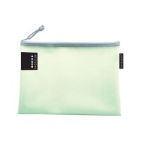 oxybag Reißverschluss-Tasche DIN A5 PASTELINI green