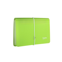 oxybag Fächermappe DL 13 Fächer OPALINE grün