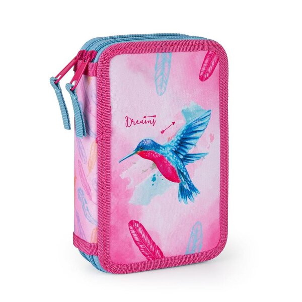 oxybag Federpenal Double Colibri Dreams pink