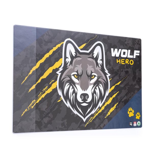 oxybag Schreibtischunterlage 60 x 40 cm Wolf