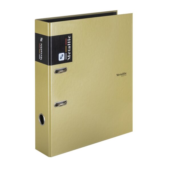 oxybag Ordner A4 7 cm METALLICS gold