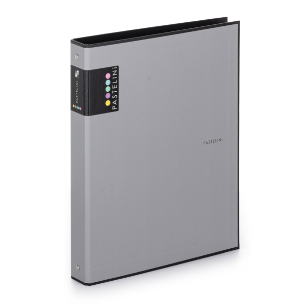 oxybag Ringbuch 4-Ring DIN A4 PASTELINI grey