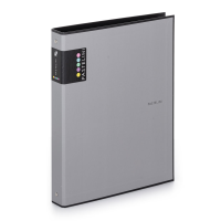 oxybag Ringbuch 4-Ring DIN A4 PASTELINI grey