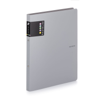 oxybag Ringbuch 2-Ring DIN A4 PP PASTILINI grey