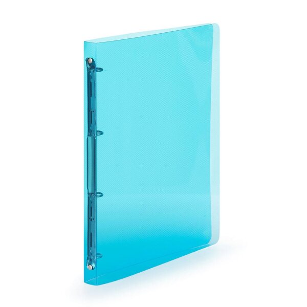 oxybag Ringbuch 4-Ring DIN A4 PP LINES blau