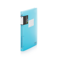 oxybag Ringbuch 4-Ring DIN A4 PP FROSTY blau