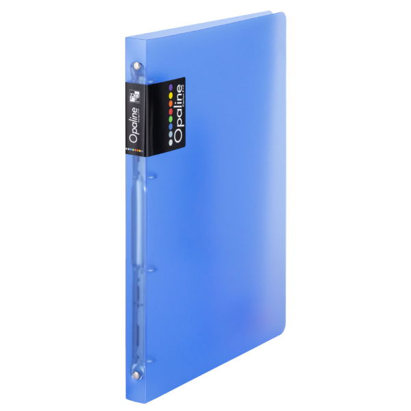 oxybag Ringbuch 4-Ring DIN A4 PP OPALINE blau