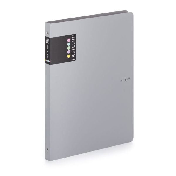 oxybag Ringbuch 4-Ring DIN A4 PP PASTELINI grey