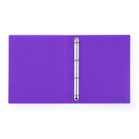 oxybag Ringbuch 4-Ring DIN A4 PP D20 OPALINE lila