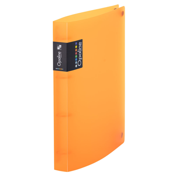 oxybag Ringbuch 4-Ring DIN A4 PP D20 OPALINE orange