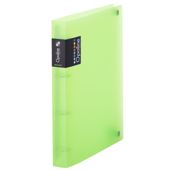 oxybag Ringbuch 4-Ring DIN A4 PP D20 OPALINE grün