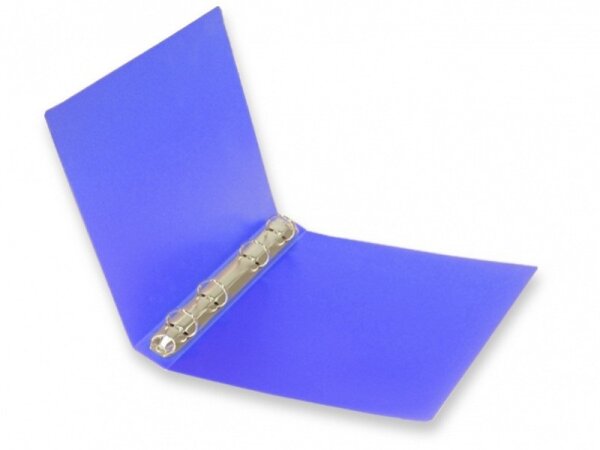 oxybag Ringbuch 4-Ring DIN A5 PP OPALINE blau