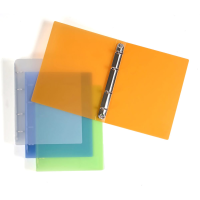 oxybag Ringbuch 4-Ring DIN A5 PP OPALINE blau