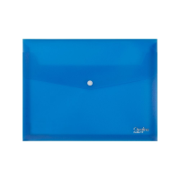 oxybag Dokumententasche A4 mit Dehnfalte OPALINE blau