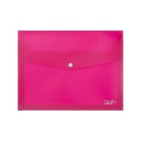 oxybag Dokumententasche A4 mit Dehnfalte OPALINE rosa