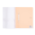 oxybag Präsentations- Schnellhefter DIN A4 PVC PASTELINI apricot