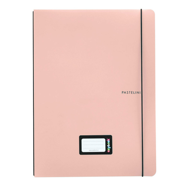 oxybag Oxybook PP DIN A4 40 Blatt liniert PASTELINI apricot