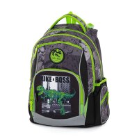 oxybag Schulrucksackset 3-teilig OXY GO Dinosaurier
