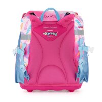 oxybag Schultaschenset 3-teilig PREMIUM LIGHT Colibri Dreams Pink