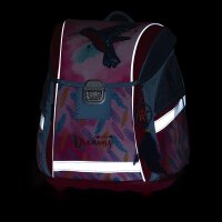 oxybag Schultaschenset 3-teilig PREMIUM LIGHT Colibri Dreams Pink