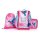 oxybag Schultaschenset 3-teilig PREMIUM LIGHT Colibri Dreams Pink