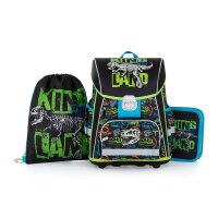 oxybag Schultaschenset 3-teilig PREMIUM COOL Dinosaurier...
