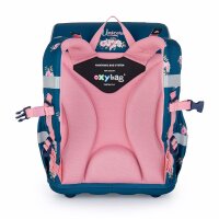 oxybag Schultaschenset 3-teilig PREMIUM COOL Unicorn Flowers