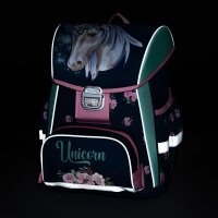 oxybag Schultaschenset 3-teilig PREMIUM COOL Unicorn Flowers