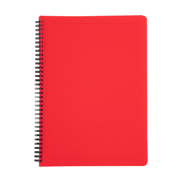 oxybag Collegeblock A4 PP liniert 60 Blatt CLASSIC rot