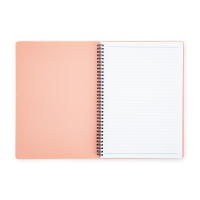 oxybag Collegeblock A4 PP liniert 60 Blatt PASTELINI apricot