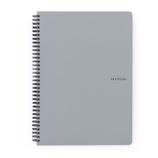 oxybag Collegeblock A4 PP liniert 60 Blatt PASTELINI grey