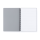 oxybag Collegeblock A4 PP liniert 60 Blatt PASTELINI grey
